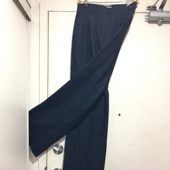 BABATON HIGH RISE PLEATED FRONT JEANS SIZE 4 - Picture 4 of 10